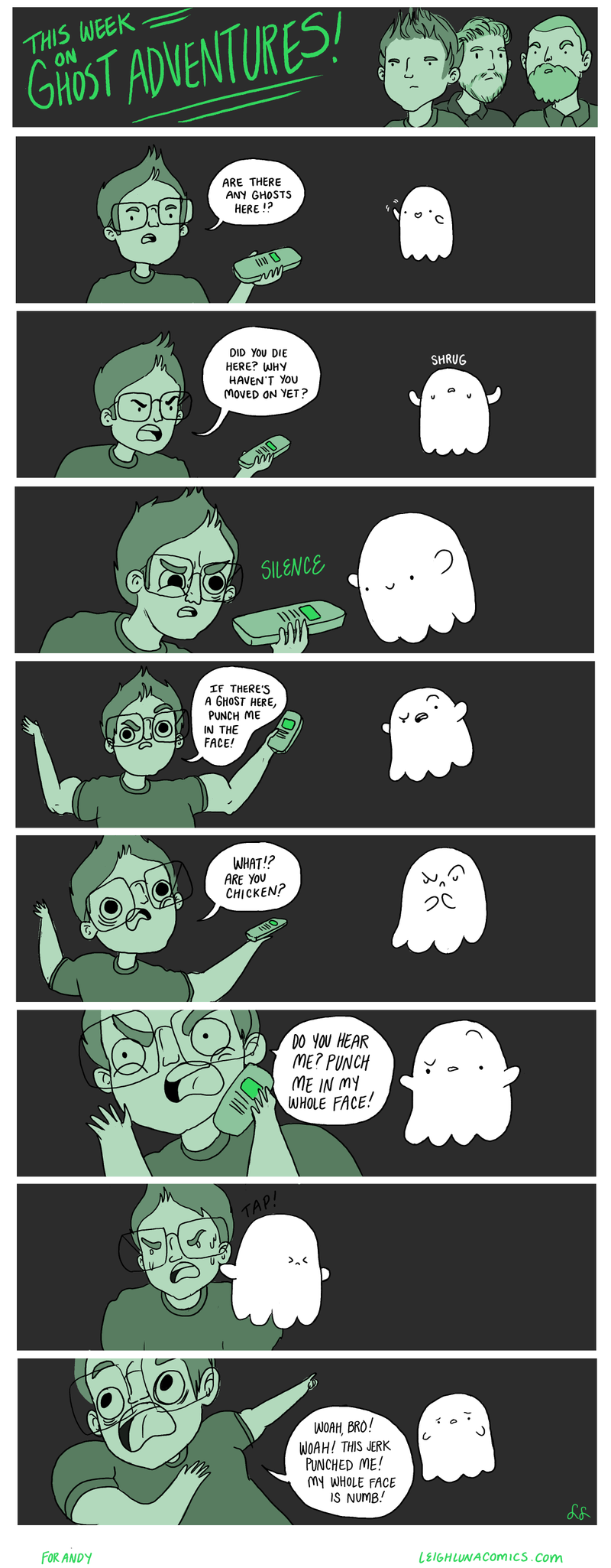Illustration for article titled Ghost taunting leads to brutal haunting